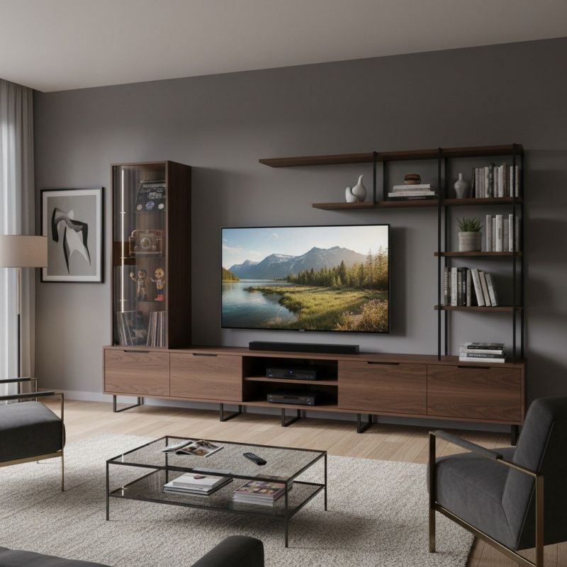 Entertainment Center Assembly